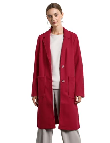 Manteau à revers Street One femme veste longue chic mi-saison A201956