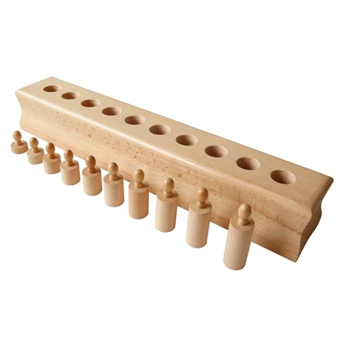 Image of MONTESSORI OUTLET Cylinder Block (Part 4) for Children Aged 3-6 Montessori Education at School and Home