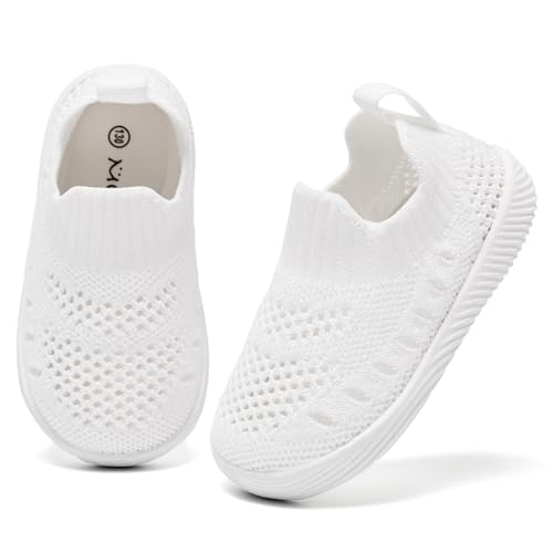 Image of MORENDL Baby Toddler Walking Socks Non-Slip Breathable Unisex Casual Sneakers