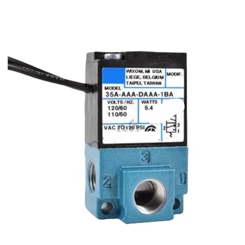 Électrovanne 35A-AAA-DDCA-1BK à commutation rapide pour automatisme d'usine - 2