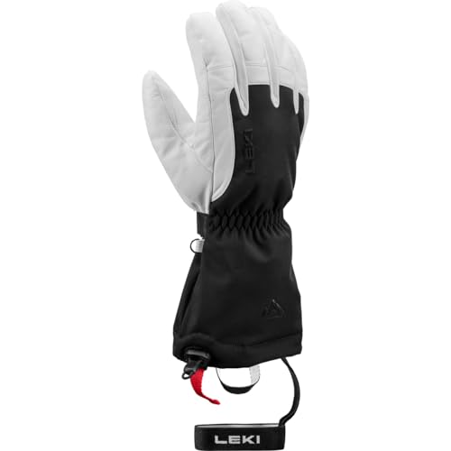 Leki LEKI Guide X-Treme GTX - Guanti da uomo, colore: Nero/Bianco