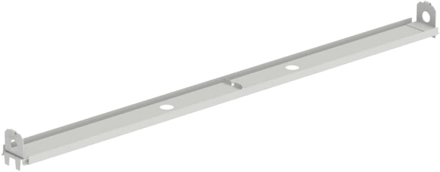 Lozier 4 W Gondola Heavy Duty Bottom Rail W08 Cool White