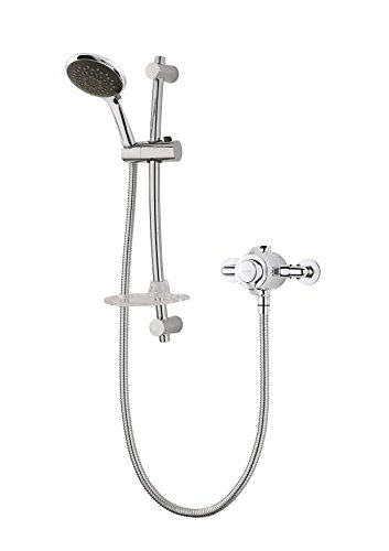 Triton Showers Lentini Mixer Shower | Chrome | Thermostatic | Concentric Mixer Shower for Bathroom