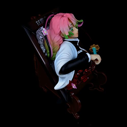 HappyDecor Slayer Demon, Kanroji Mitsuri Figura, feita à mão PVC Modelo Figura 10cm, ímã de refriger
