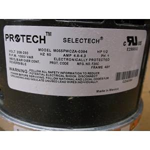Protech SelecTech 51-104359-01 1/2 HP 230V Variable Speed Blower Motor