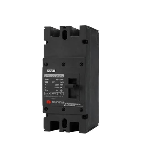 Disyuntor de caja moldeada 1000V con protección de sobrecarga efectiva para paneles solares 4