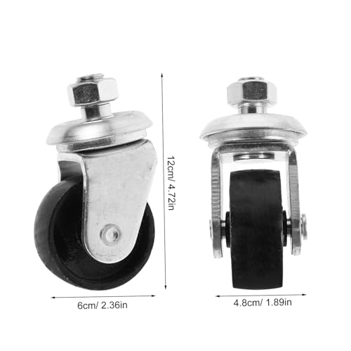 Roulettes de remplacement pour cric Mikikit 16 mm de garage auto - 2