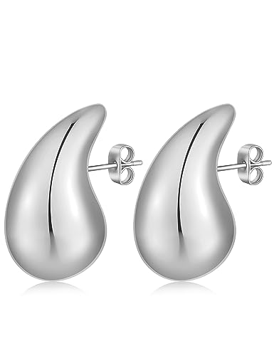 ASHYLE Handmade Ohrringe Silber Hängend, Silber Ohrringe Damen, Tropfen...