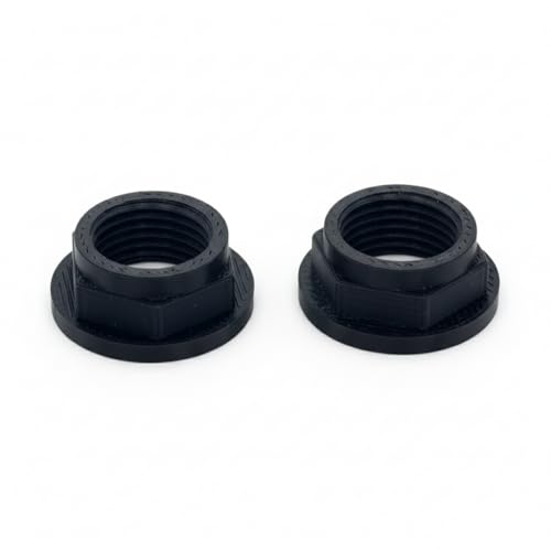 2PCS Black Jack Nuts Replacement Compatible with Roland 1/4" Jacks (Part #17041657) – Guitar Amp Replacement Parts image 4