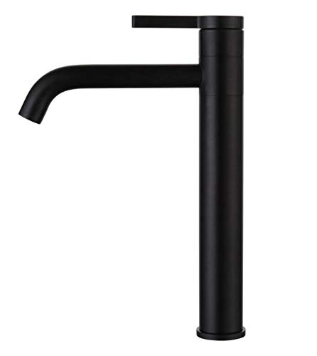 Robinet de lavabo mitigeur Grande Hauteur Or brossé éviers