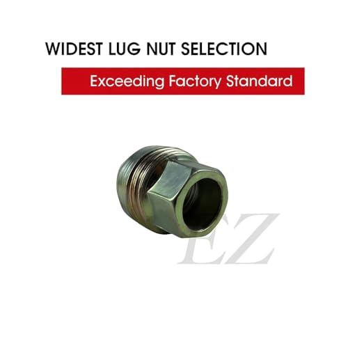 Image of EZAccessory Lug Nuts GM OEM Style 7 /16 inch with External (Dual) Threads for Chevy GMC Wheels Set of 20
