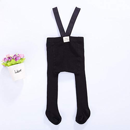 BULINGNA Toddler Baby Girl Cable Knit Tights Pantyhose Suspender Overall Infant Fall Winter Leggings4