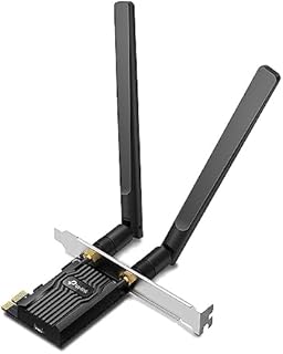 Karta sieciowa TP-Link WiFi 6 PCIe AX1800 Archer TX20E, Bluetooth 5.2, adapter sieciowy bezprzewodowy z 2,4 GHz, 5 GHz, podwójne anteny wysokiego zysku, WPA3, Windows 11/10