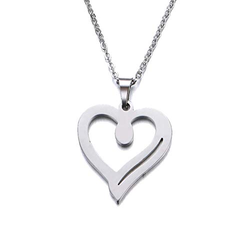 Pendentif coeur bijoux engagement finitions or et argent de prestige