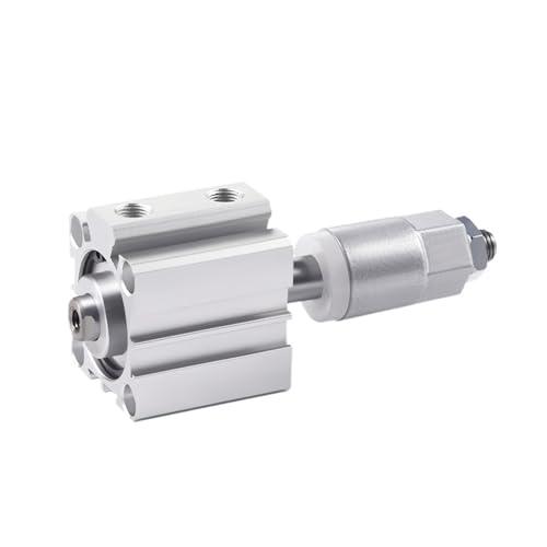 Vérin double effet SDAJ100 à course réglable 100-50 en alu sans aimant - 2