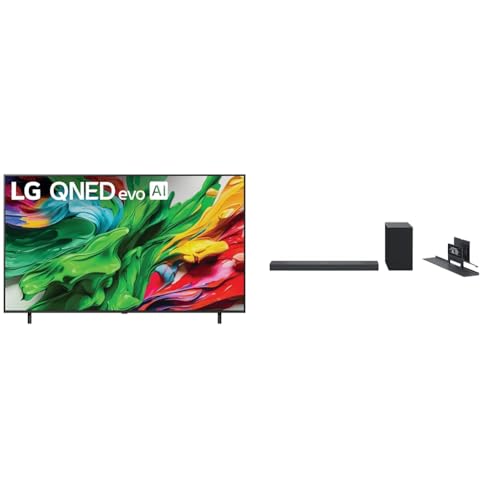 Image of LG 65-Inch Class QNED evo AI QNED85A Series Mini LED 4K Smart TV (65QNED85AUA, 2025) SC9S 3.1.3-Channel Perfect Matching Soundbar (2024 Model)