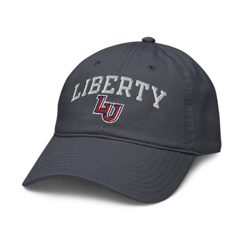 Liberty Flames Arched Officially Licensed Adjustable Baseball Hat