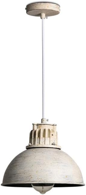 Lampe suspendue en fer forgé au design de lustre rétro pour intérieur élégant