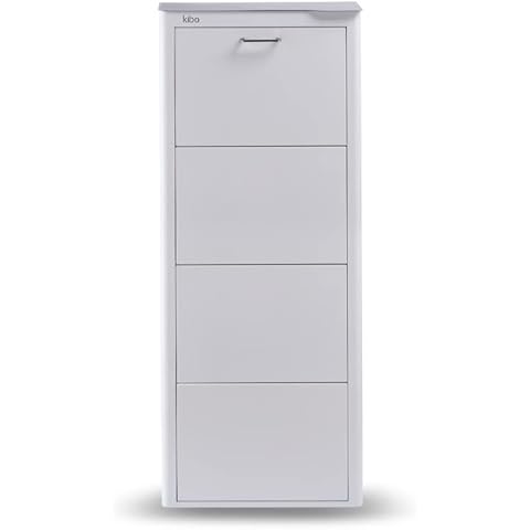 DON HIERRO - Mueble Zapatero metálico KIBO, 4 Compartimentos, 3 Colores Cover
