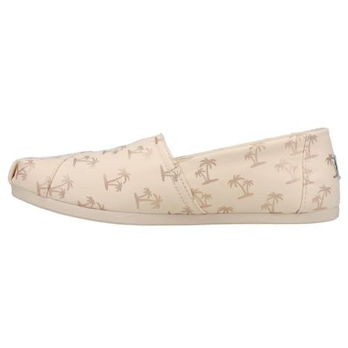 TOMS Womens Alpargata Graphic Slip On Flats Casual - Beige - Size 6.5 B3