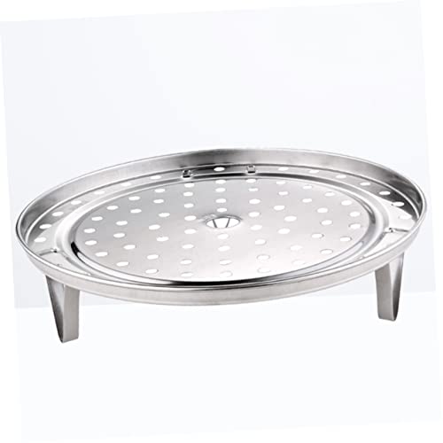 Cabilock suporte para cremalheira de vapor de metal prato de vapor cremalheira fumegante cremalheira