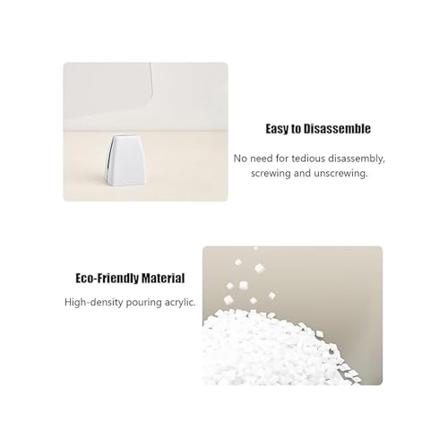 Panneau de confidentialité acrylique pour bloquer les distractions au bureau - 5