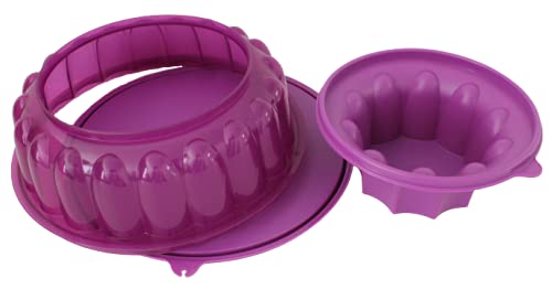 NewTupperware Moule à gelée 6 moules à glaçons Violet