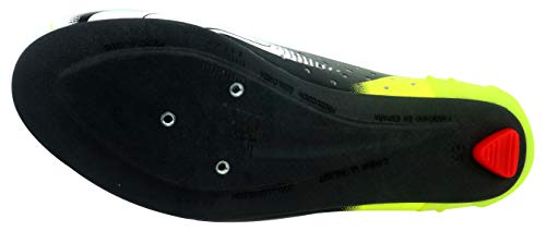 LUCK Scarpe da Ciclismo Evo Rosso, da Strada, con