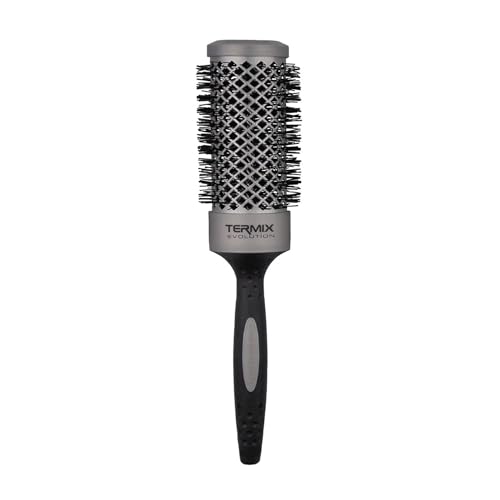 Termix Evolution Basic, Cepillos Termix Evolution, Cepillo Pelo, Cepillo Redondo Pelo Profesional, Especial Cabellos Grosor Medio, Fibras Ionizadas Alto Rendimiento, Cepillo Pelo Antirotura (Ø37)