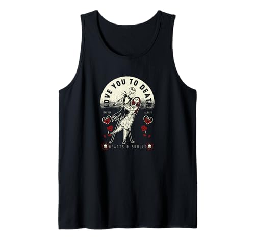 Débardeur Disney Love You pour célébrer votre histoire d'amour avec Jack et Sally