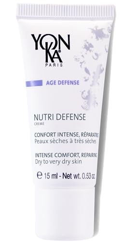 Yon-Ka Nutri-Defense 15 ml – SOS Ultra Hidratante – 95% de ingredientes naturales, cuidado rico con manteca de karité, prebióticos y probióticos