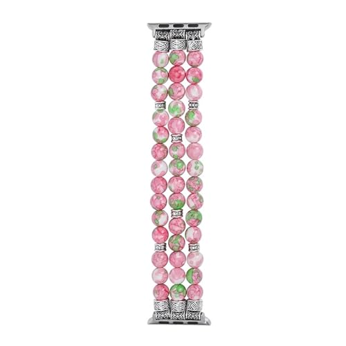 GBZHMCASE �K�[���Y�r�[�Y�X�g���b�`�E�H�b�`�o���h iWatch Series 9 8 7 6 5 4 3 2 1 SE�p �����p�X�g���b�v iWatch 42mm 41mm 40mm 38mm, 46mm(S10 NOW), ���m�E