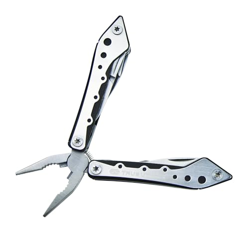 True Utility MiniMulti - 10-in-1 Kompaktes Multi-Tool - Camping Zubehör für Outdoor-Liebhaber