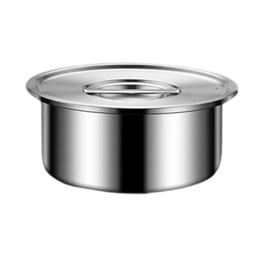 FACAIIO Ensemble de bols en acier inoxydable avec couvercle, 316L de qualité supérieure, pour cuire à la vapeur des œufs, des pains de riz, bols à dessert légers et empilables