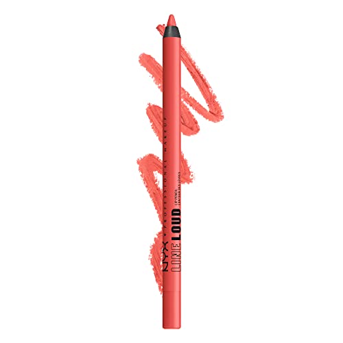 NYX Professional Makeup Matita Labbra Matte, No Transfer, Non Scololorisce e Non Sbava, A Lunga Tenuta, Line Loud