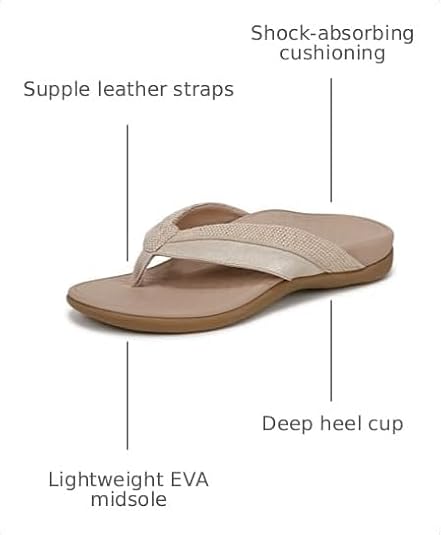 Vionic womens Shore Thong Sandals