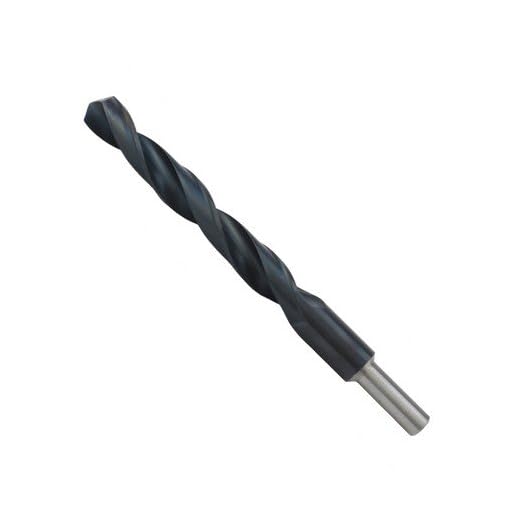Weischer® - HSS-R Schaftbohrer Ø 12,5 mm | mit reduziertem Schaft 10 mm | Spiralbohrer Metallbohrer Eisenbohrer | Bohrer für Metall, Stahl, Aluminium, Eisen | stabil & bruchfest