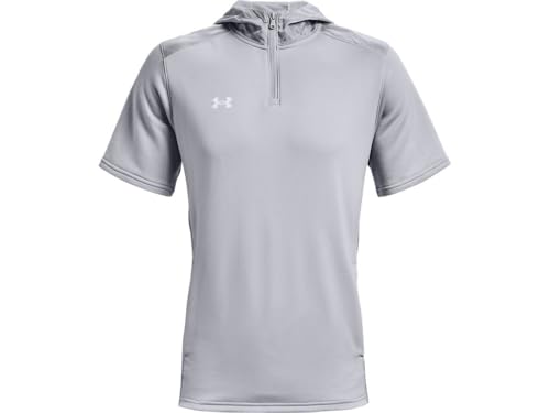 Sweat à capuche Under Armour Command manches courtes Mod Gris - 4