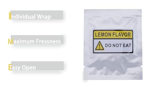 LeFix 16 Stück Dampfmopp-Duftscheiben (Lemon Scent), kompatibel mit Bissell Powerfresh und Symphony Serien, einschließlich Modelle der Serien 1940, 1440, 1132, 1543 und 1544