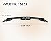 Kspeed Rear Spoiler Trunk Wing Compatible with 2015-2024 Ford Mustang GT500 Rear Wing Black