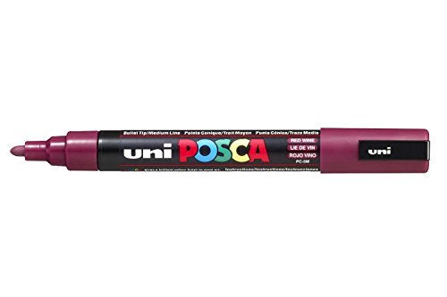 posca Acrylic Paint Marker, Medium, Red Wine (PX107482000)