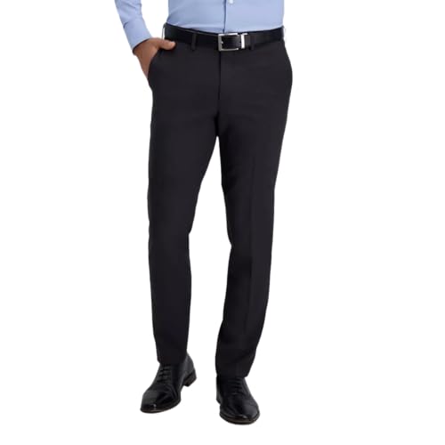 Haggar H26 Men's Performance 4 Way Stretch Slim Fit Trouser