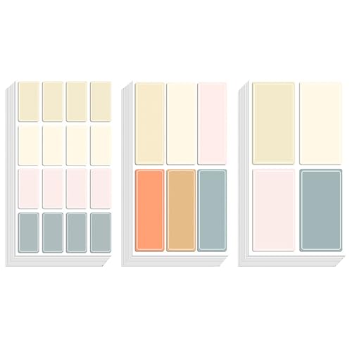 お名前シール 手書きステッカー 名前ラベル 防水 複数色 3種類のサイズ ネームシール カラーラベル ステッカー 分類用 貼るだけ オフィス 学用品 入学セット