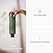 KIVY Slim Water Bottle 32oz [Lightweight & Shatterproof] Fits Backpack & Cupholder for Travel, Sports, School, Gym - Dark green - Gym water bottle screw top - Dishwasher Safe