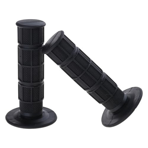2 empuñaduras de goma para manillar de motocicleta, mango del acelerador de motocross, para manillar de moto de cross