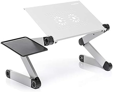 Adjustable Multi-position Laptop Table Omnible InnovaGoods, Silver, 49 x 53 x 26 cm
