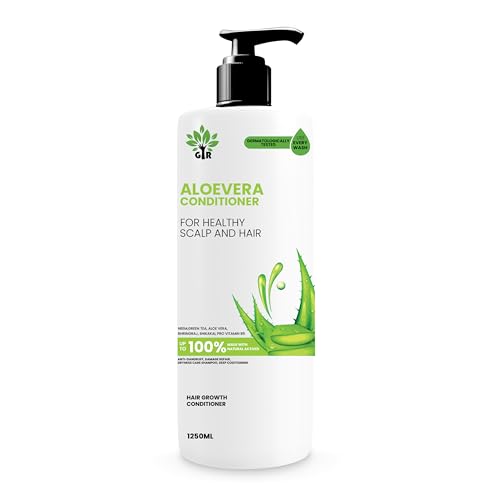 Image of GIR Aloe Vera Ayurvedic Conditioner with Aloe Vera & 21 Herbs Nourishes Scalp & Hair Paraben & Silicone Free (1250 ML)