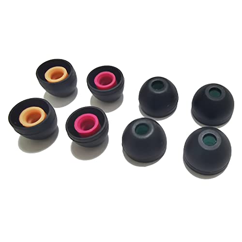 Silikon-Ohrstöpsel für Sony-Ohrhörer, Ersatz für WF-1000XM4 WF-1000XM5 WF-SP800N MDR-XB50AP WF-XB700 XBA, MDR WF-Serie, 4 Paar