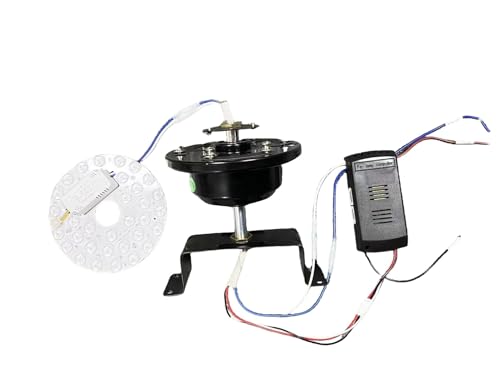 Kit télécommande pour ventilateur de plafond LED à pales longues et éclairage stable - 3