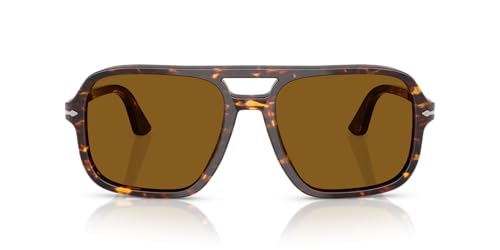 Image of Persol mens Po3328s Aviator Sunglasses